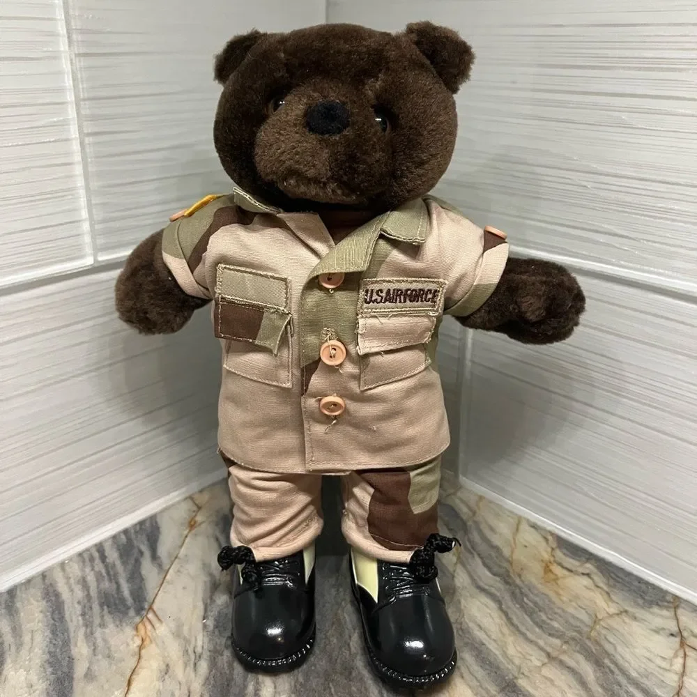 US AirForce Plush Teddy Bear in Uniform,  Forces of America